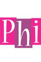 Phi whine logo