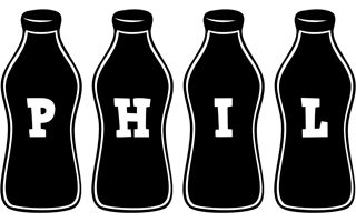 Phil bottle logo