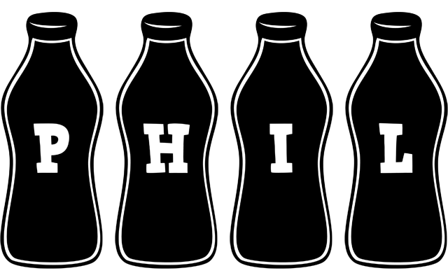 Phil bottle logo