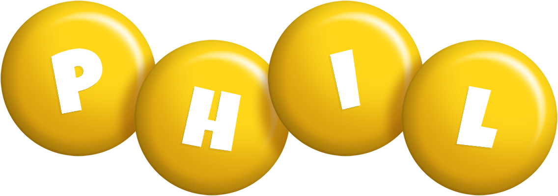 Phil candy-yellow logo