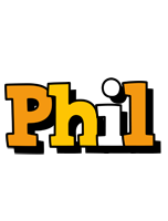 Phil cartoon logo