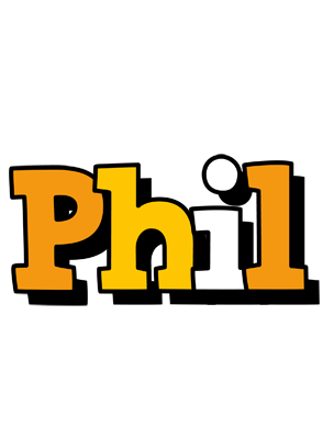 Phil cartoon logo