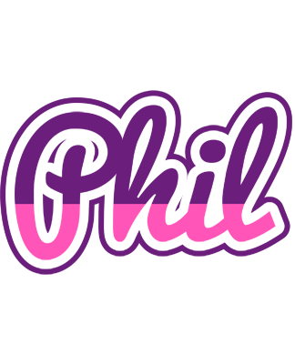 Phil cheerful logo
