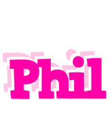 Phil dancing logo