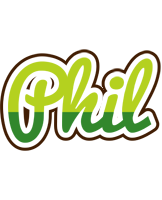 Phil golfing logo