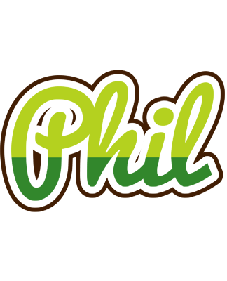 Phil golfing logo