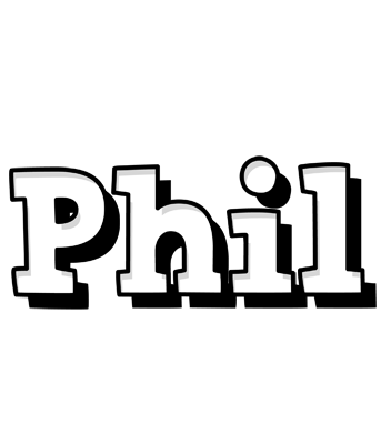 Phil snowing logo