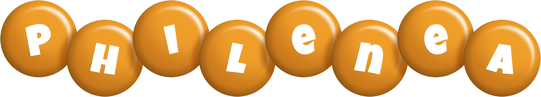 Philenea candy-orange logo