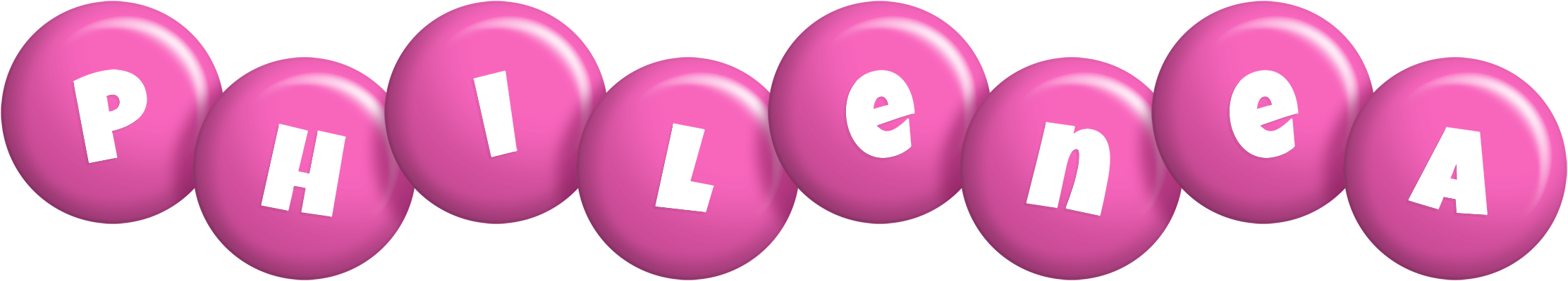 Philenea candy-pink logo