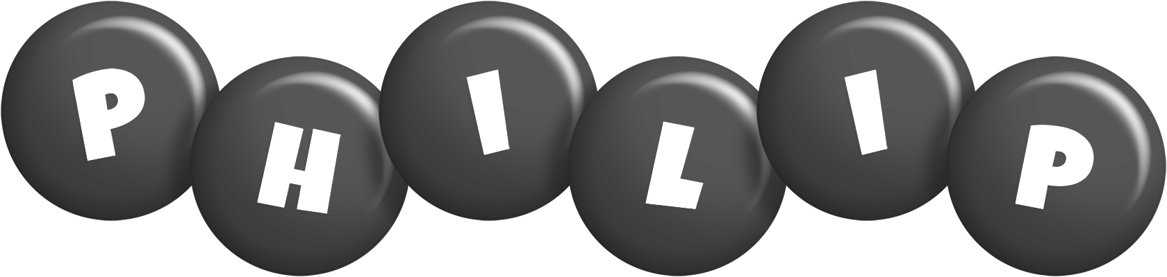 Philip candy-black logo