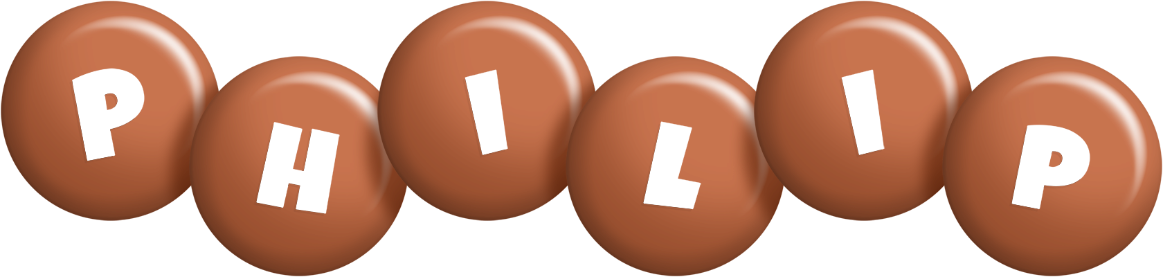 Philip candy-brown logo