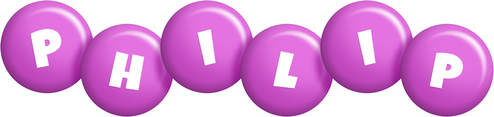 Philip candy-purple logo