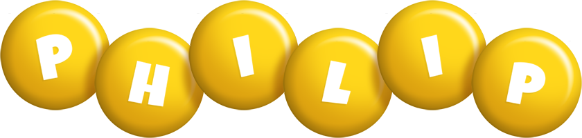 Philip candy-yellow logo