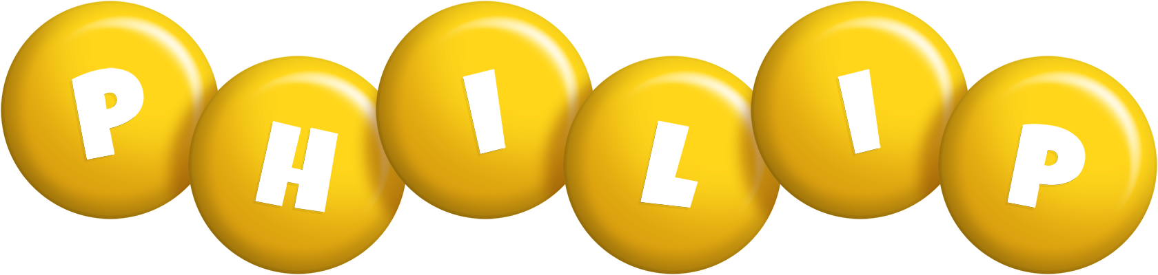 Philip candy-yellow logo