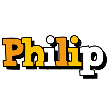 Philip cartoon logo