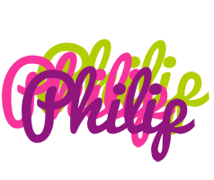 Philip flowers logo