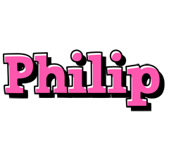 Philip girlish logo