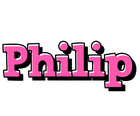 Philip girlish logo