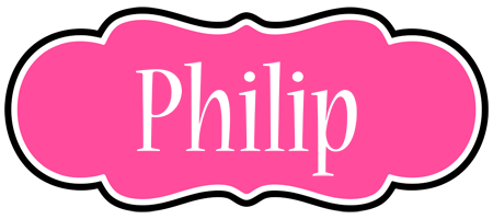 Philip invitation logo