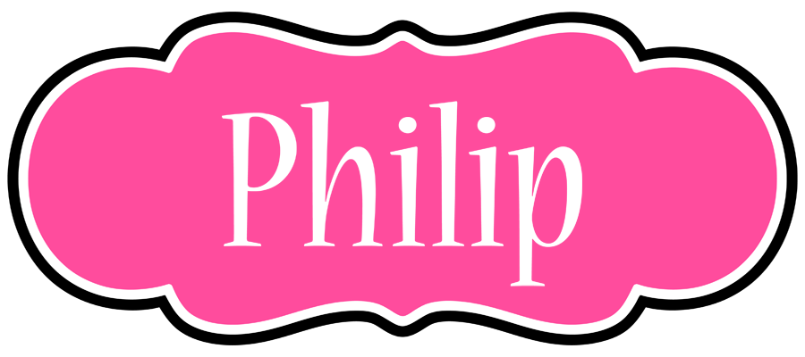 Philip invitation logo