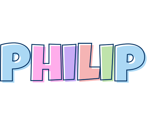 Philip pastel logo