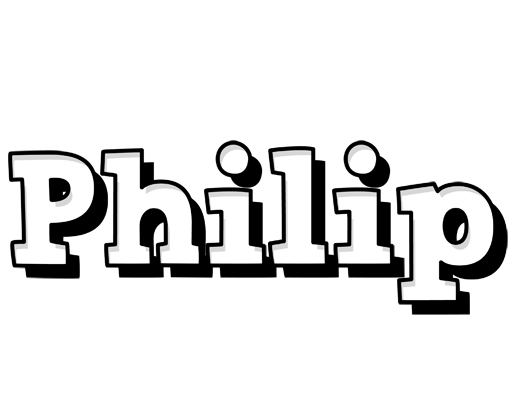 Philip snowing logo