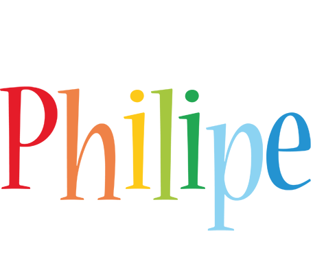 Philipe birthday logo