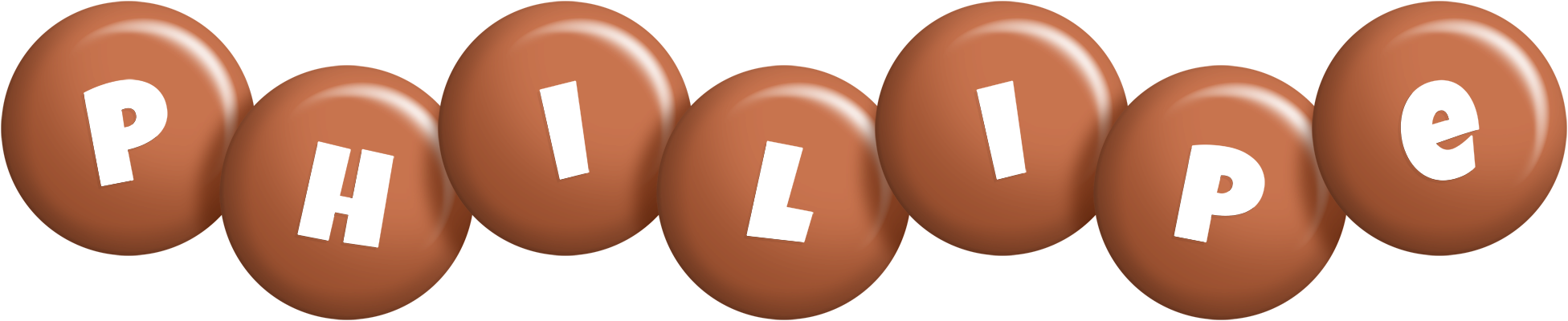 Philipe candy-brown logo