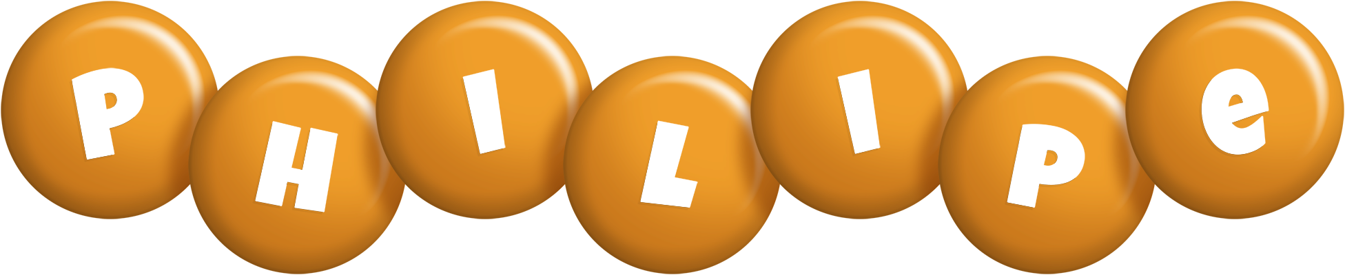 Philipe candy-orange logo