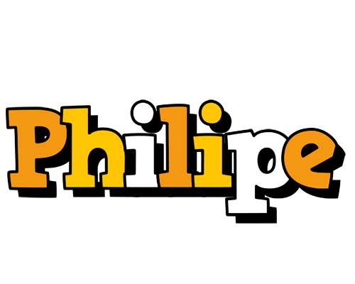 Philipe cartoon logo