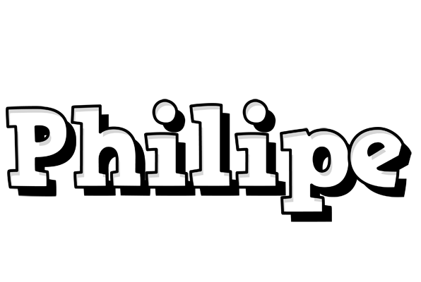 Philipe snowing logo