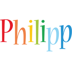 Philipp birthday logo