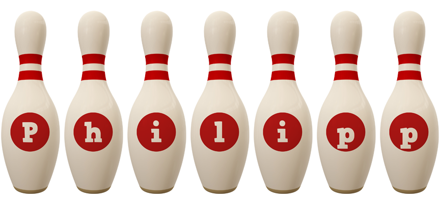 Philipp bowling-pin logo