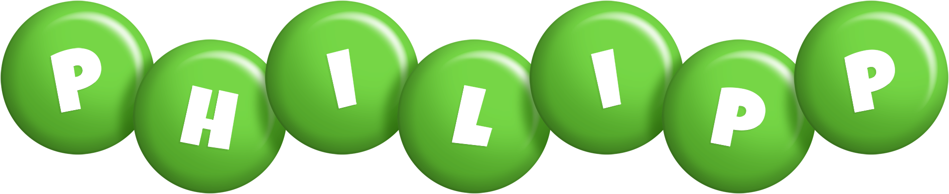 Philipp candy-green logo