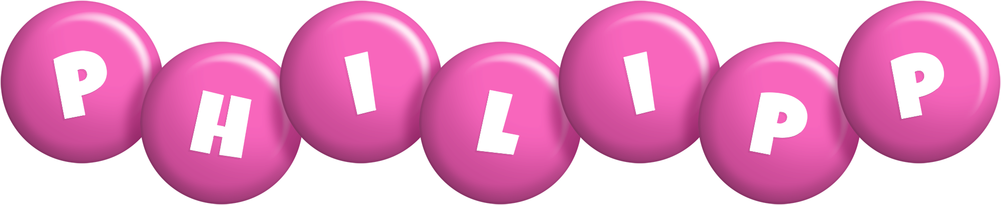 Philipp candy-pink logo