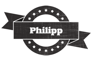 Philipp grunge logo