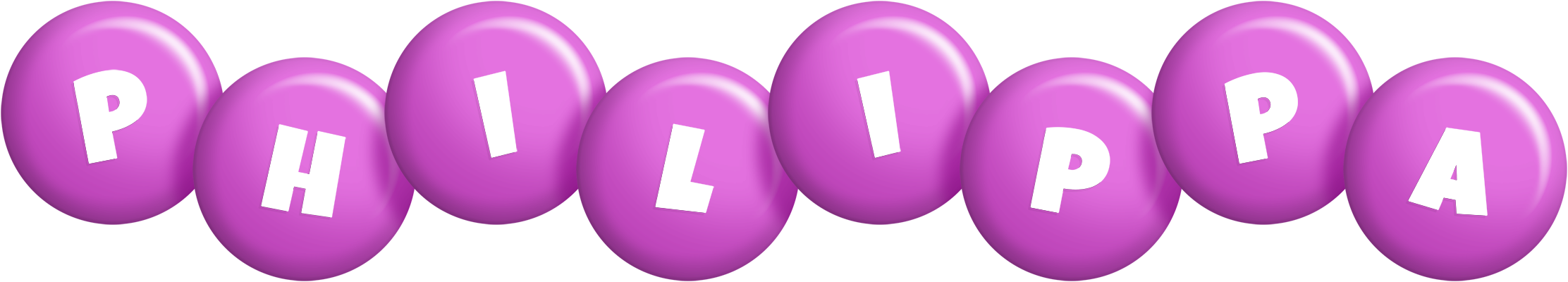 Philippa candy-purple logo