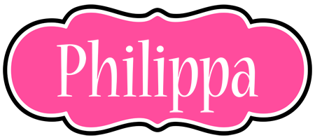 Philippa invitation logo