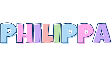 Philippa pastel logo