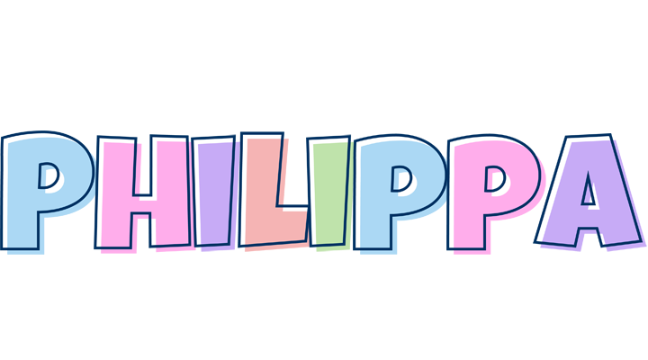 Philippa pastel logo