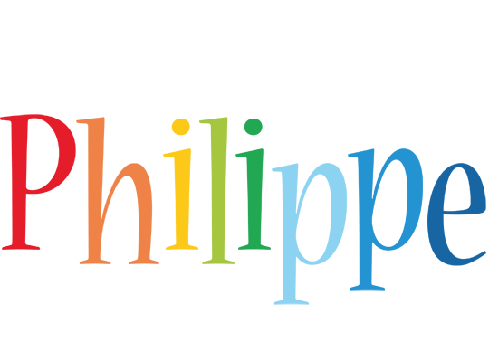 Philippe birthday logo