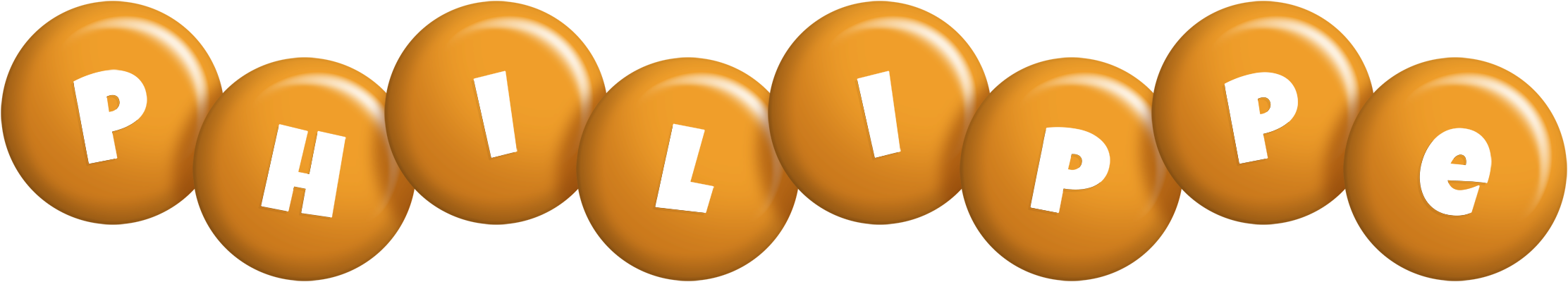 Philippe candy-orange logo