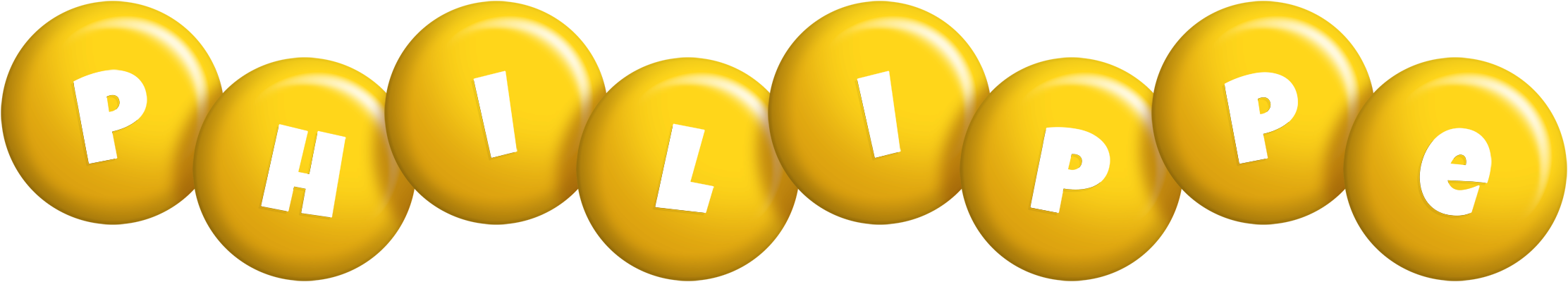Philippe candy-yellow logo