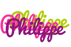 Philippe flowers logo