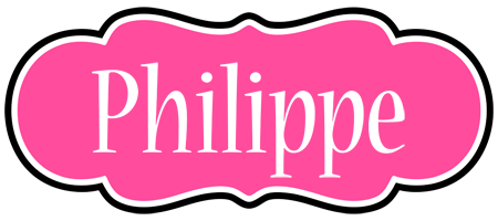 Philippe invitation logo