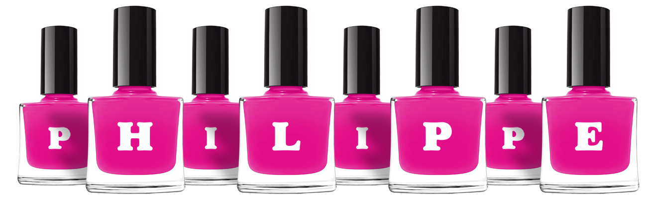 Philippe nails logo
