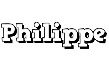 Philippe snowing logo