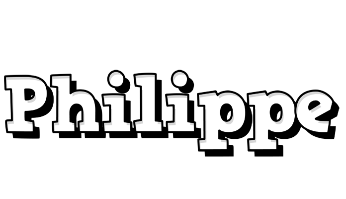 Philippe snowing logo