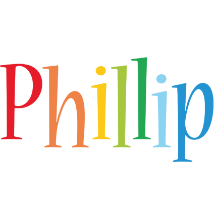 Phillip birthday logo