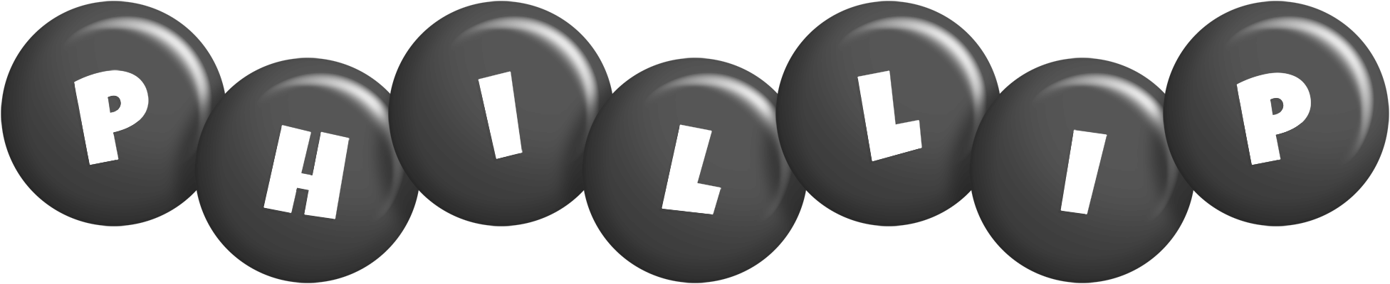 Phillip candy-black logo